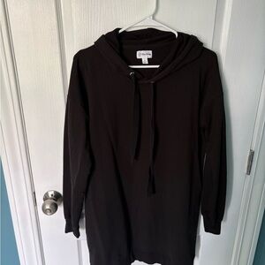 Black Hoodie Dress